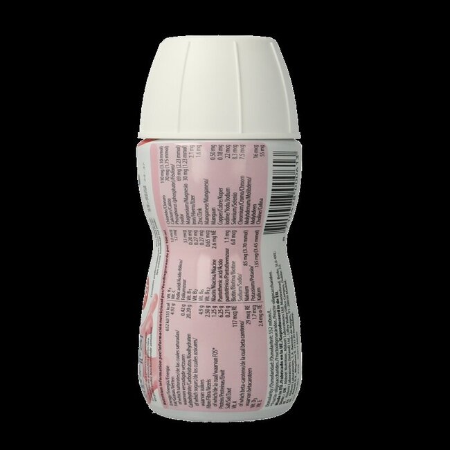 Plus fibre aardbei 200 Milliliter