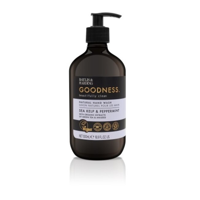 Hand wash goodness sea kelp & peppermint 500 Milliliter