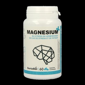SoriaBel Magnesium plus bio-actief 60 Tabletten