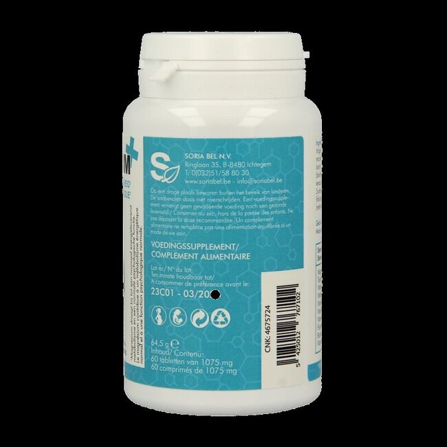 Magnésium plus bio-actif 60 comprimés