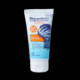 Bepanthen Crème solaire tatouage SPF50+ 50 ml