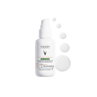 Vichy Capital soleil uv-clear anti-onzuiver fluide SPF50 40 Milliliter