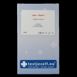 Testjezelf.nu Autotest de contrôle du fer 1 pièce
