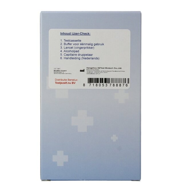 IJzer check zelftest 1 Stuks