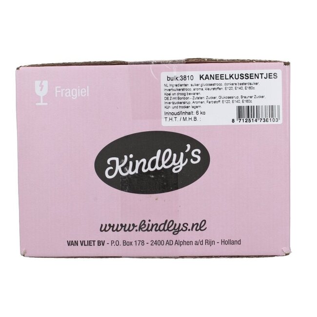 Kaneelkussentjes 6 Kilogram