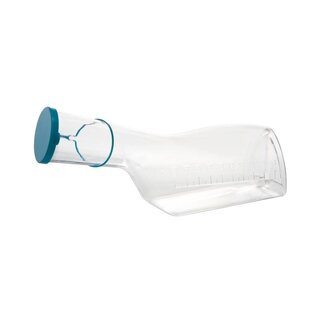 Comfort Urinaal man driehoek helder met dop 1 liter 1 Stuks