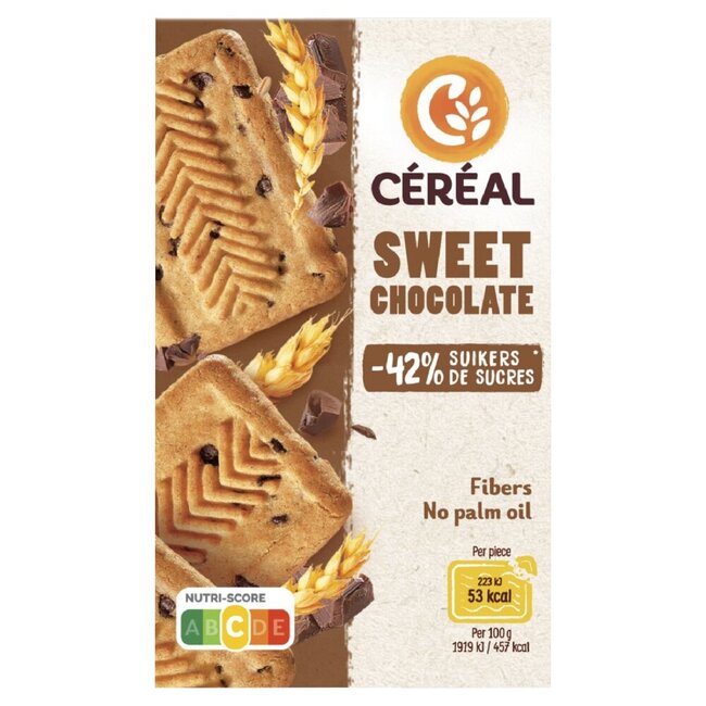 Koekjes sweet chocolate 46 Gram