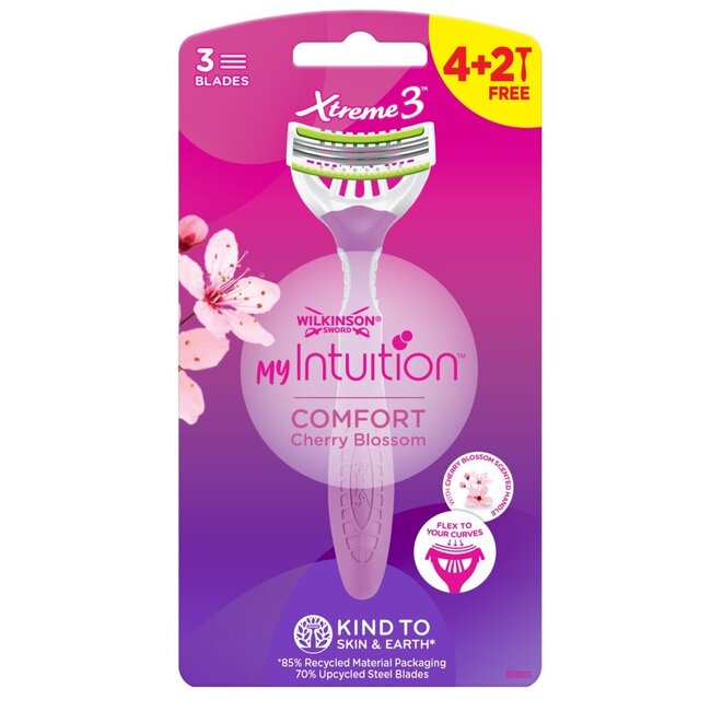 My intuition xtreme 3 wegwerpmesjes 6 Stuks