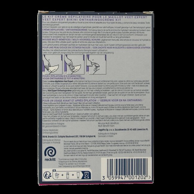 Expert ontharingscreme bikini 100 Milliliter