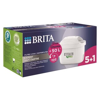 Brita Waterfilterpatroon maxtra pro kalk expert 5+1 1 Set