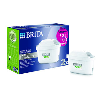 Brita Waterfilterpatroon maxtra pro kalk expert 2-pack 2 Stuks