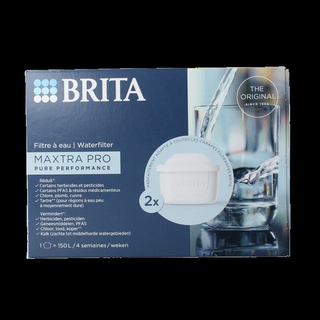 Waterfilterpatroon maxtra pro all-in-1 2-pack 2 Stuks