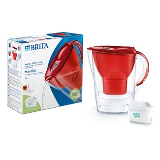 Brita Waterfilterkan Marella cool red 1 Set
