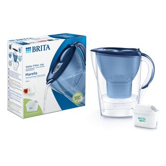 Brita Waterfilterkan Marella cool blue 1 Stuks