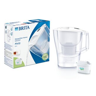 Brita Waterfilterkan Aluna cool white 1 Stuks