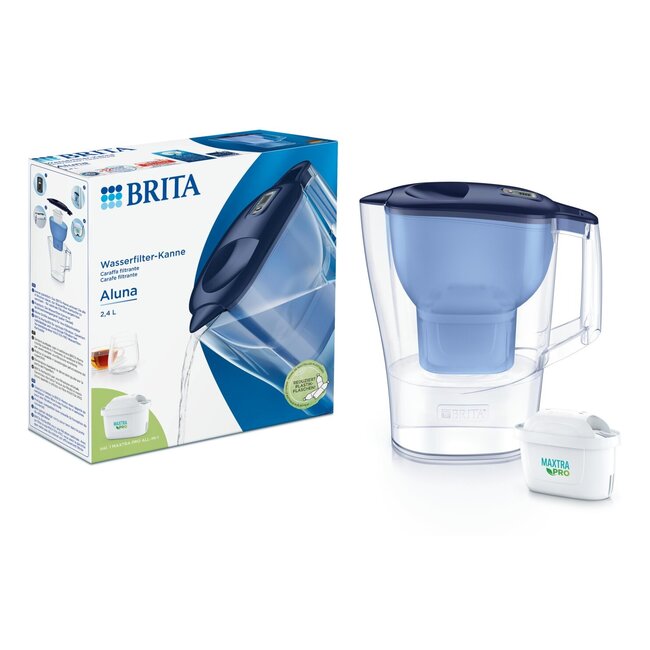 Waterfilterkan Aluna cool blue 1 Stuks