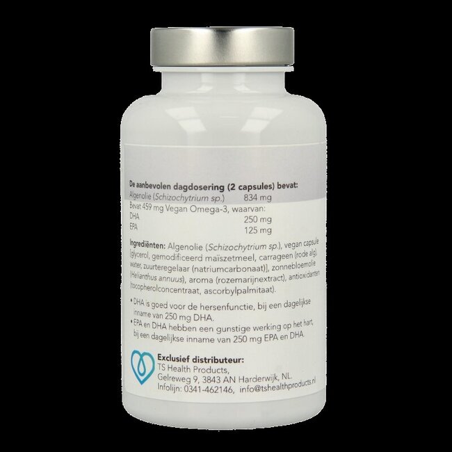 Oméga-3 végan huile d'algues 60 capsules végétariennes