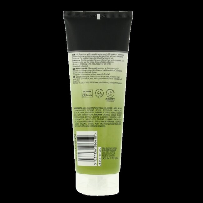 Shampoo detox & repair 250 Milliliter