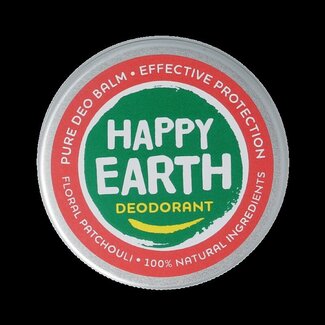 Happy Earth Baume déodorant pur floral patchouli 45 g
