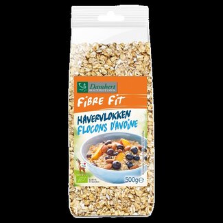 Damhert Flocons d'avoine bio Fibre fit 500 g