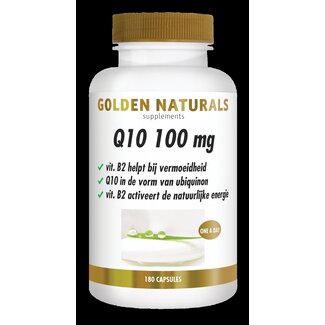 Golden Naturals Q10 100mg 180 Vegetarische capsules