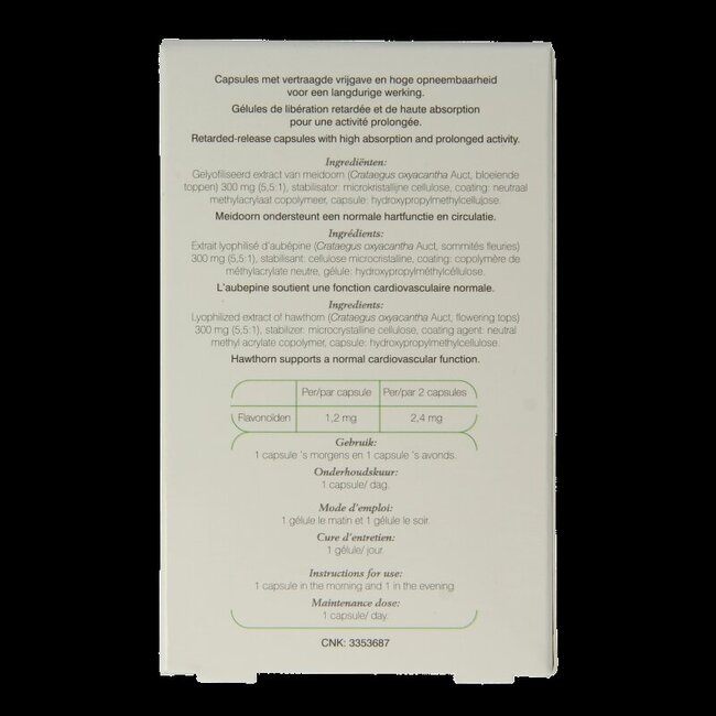 Crateagus oxyacantha 17-S 30 Gélules