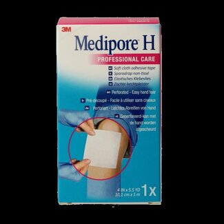 3M Medipore hechtpleister 10cm x 5m 1 Stuks