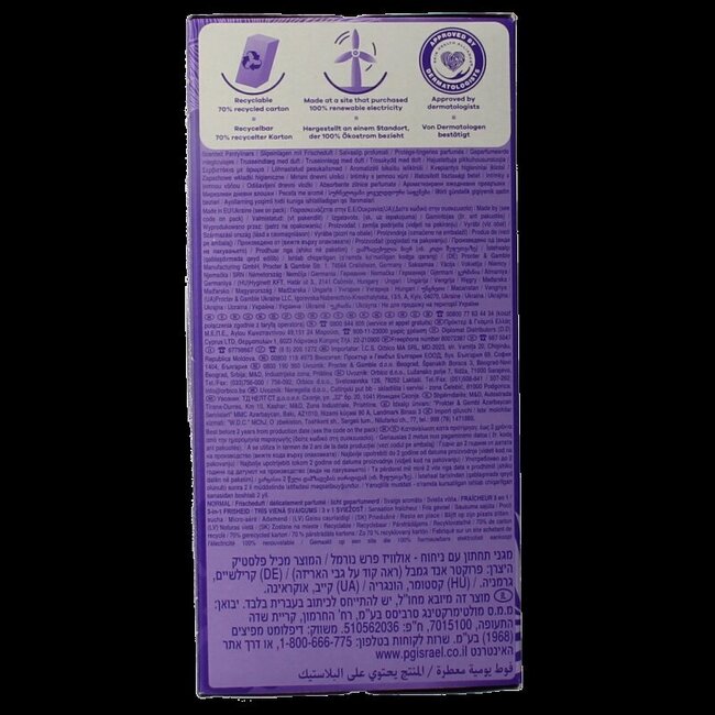 Protège-slips Daily Fresh Normal & Scent - 30 pièces