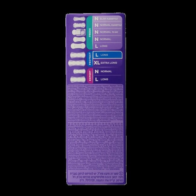 Inlegkruisjes daily protect long 26 Stuks