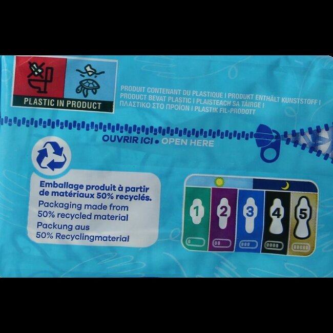 Serviettes hygiéniques ultra day & night 10 pièces