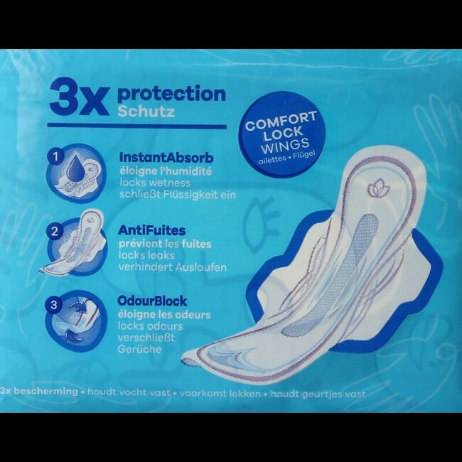 Serviettes hygiéniques ultra day & night 10 pièces