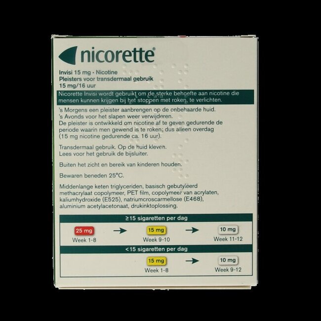 Patch 15 mg, 14 pièces