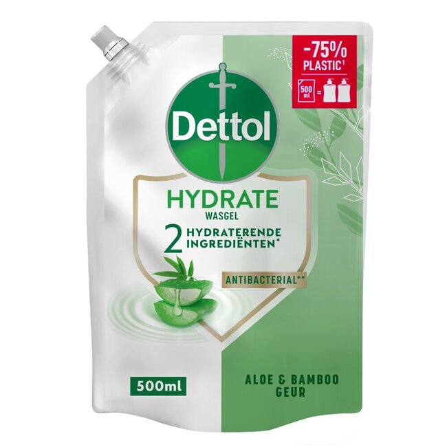 Refill handzeep hydra aloe vera 500 Milliliter