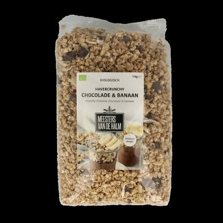 De Halm Granola d'avoine croustillant chocolat/banane bio 1 kg