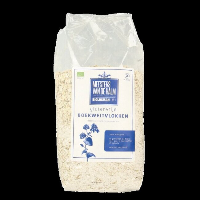 Boekweitvlokken glutenvrij bio 750 Gram