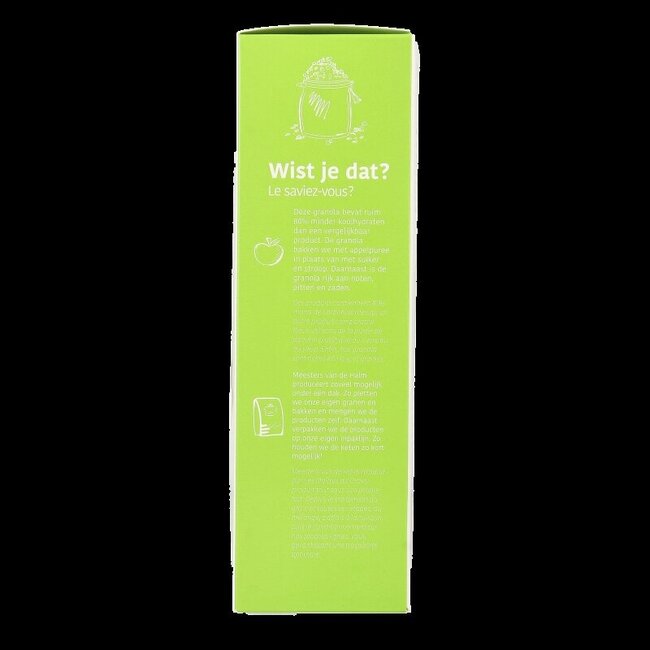 Granola bio à teneur réduite en glucides 350 g