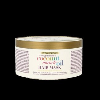 OGX Masque extra fort à l'huile de coco miracle pour cheveux abîmés 300 ml