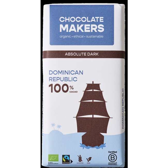 Reep tres hombres 100% extra puur fairtrade bio 80 Gram
