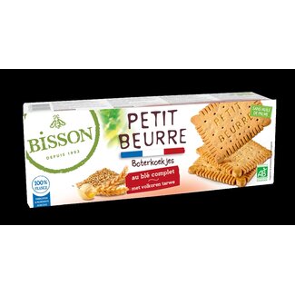 Bisson Granenbiscuits 100% volkoren bio 150 Gram