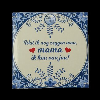 Voor Jou! Tablette Maman je t'aime 90 g