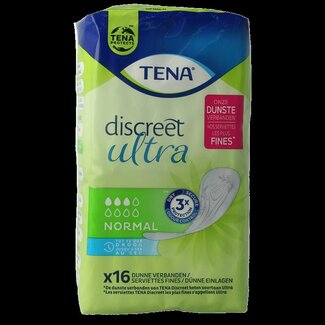 Tena Tena Discreet Ultra Pads Normal 16 pièces