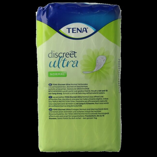 Discreet ultra pads normal 16 Stuks