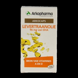 Arkocaps Levertraanolie 220 Capsules