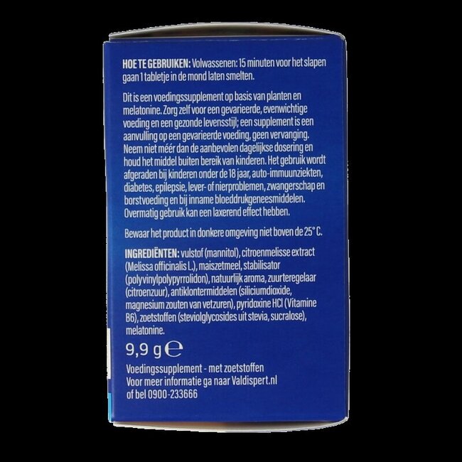 Slaap smelttablet 30 Smelttabletten