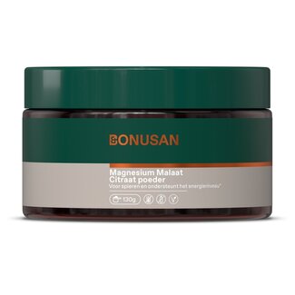Bonusan Magnesium malaat citraat poeder 130 Gram