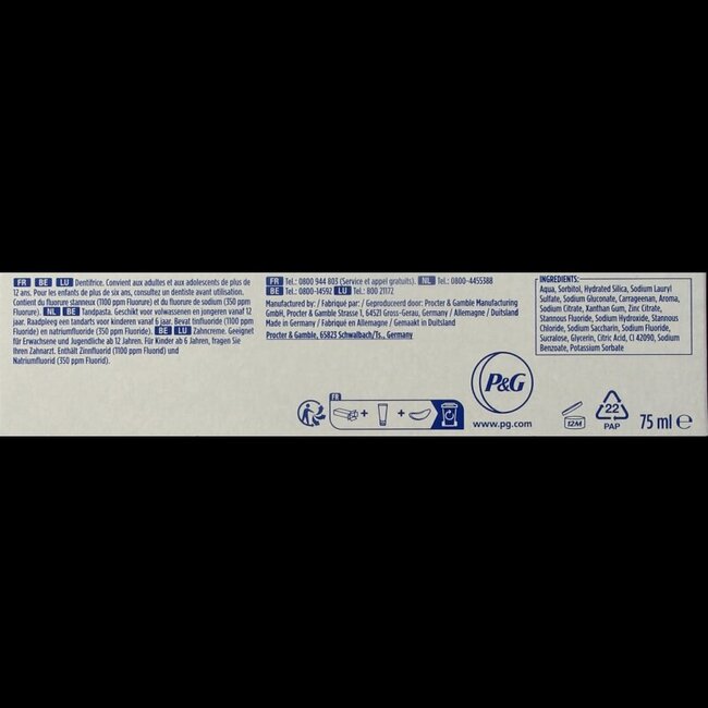 Tandpasta pro-expert gevoelige tanden  75 Milliliter