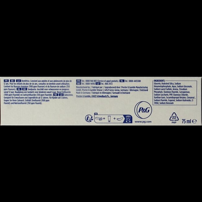 Tandpasta pro-expert professionele bescherming  75 Milliliter