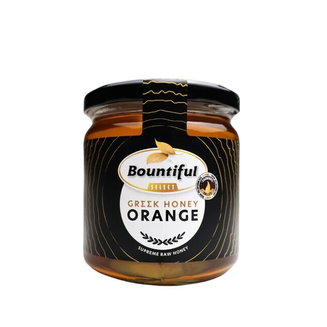 Griekse rauwe honing orange/sinaasappel 500 Gram