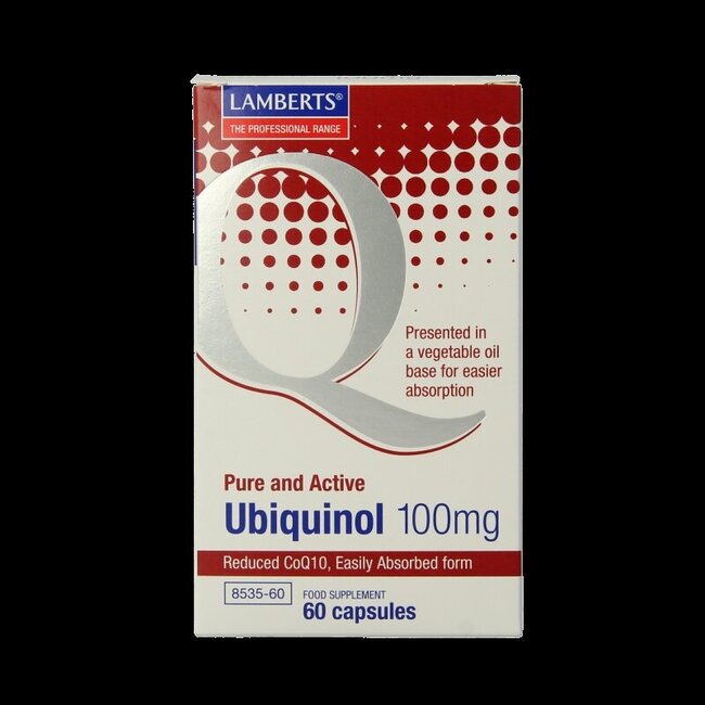 Co enzym Q10 100mg (Ubiquinol) 60 Capsules