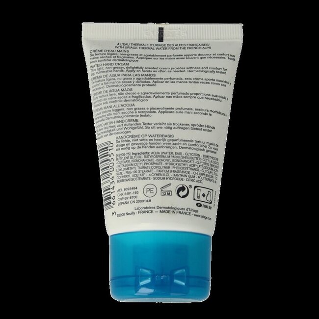 Mineraal water handencreme 50 Milliliter